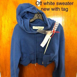 Off-white c/o Virgil Ahloh Cropped Sweatshirt